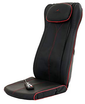 Casada Quattromed V BT Massageauflage mit Shiatsu-Rückenmassage, Tiefenwärme, Bluetooth & Fernbedienung – für Nacken, Schultern, Lenden – Relax-Matte für Zuhause & Büro