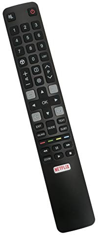 ARC802N Replacement Remote Control - VINABTY ARC802N RC802N YUI1 Remote Control for TCL Android TV 32ES568 40S6800FS 55DP663 65UC6406 49UC6406 50DP660 U43P6046 U49C7 006 u. 60P6046 U65X9026 U70C7026