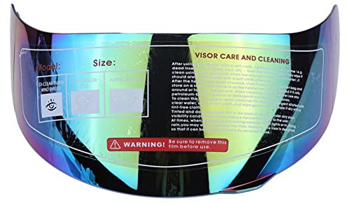 K Visier - Helmvisier Motorradhelm Visier Objektiv Helmet Motorradhelm Visierl Motorradhelm Visier L Windschutzscheibe Ersatz Für 316 902 K5 K3Sv (Farbig)