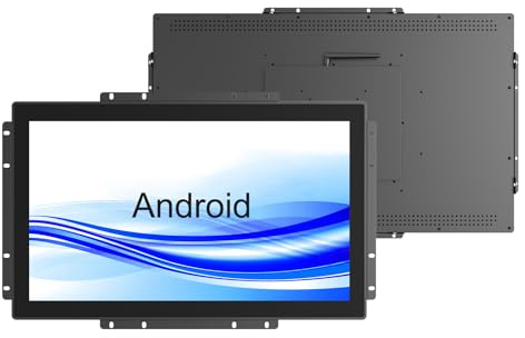 Ordinateur tout-en-un GreenTouch 23,8 pouces avec écran tactile intégré, PC à panneau ouvert pour usage industriel, format 16:9 FHD 1080p, Wi-Fi et haut-parleurs intégrés, RK3566, 4 Go de RAM et 32 ​​