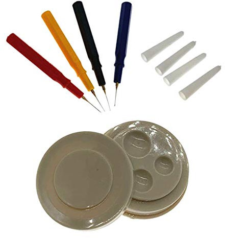 Paowsietiviity Präzisionsöler Uhr Uhr Ölstift Reparatur Werkzeug Kit, mehrfarbig, Einheitsgröße