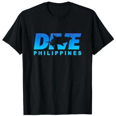 Tauchen Sie Philippinen mit Hai, Tauchen auf den Philippinen T-Shirt