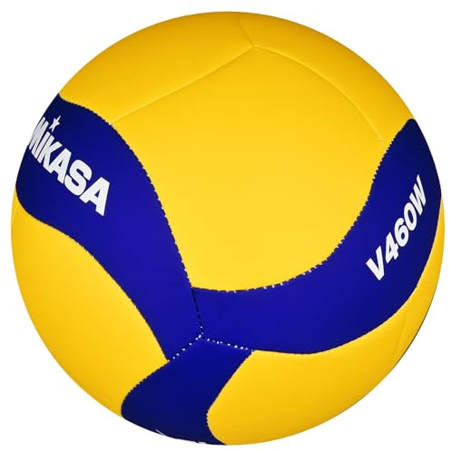 Mikasa Volleyball Recreation Leisure No. 4 V460W (Junior High School Students Mama) Yellow/Blue Recommended Internal Pressure 0.200-0.250 (kgf/cm))