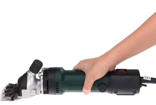 HENGJINGTR 2000W Elektrische Schaf Haustier Haar Clipper Scherenkit, 6 Geschwindigkeit 13 Zähne Schere Wolle Schneiden Ziege Haustier Tier Scherenzubehör Farm Cut (110 V/ 220 V)