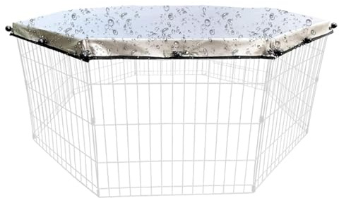 Pantalla Octogonal para corralito – Toldo para área de Juego para Perros