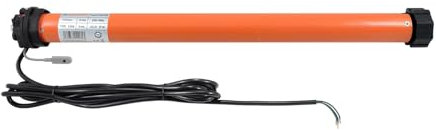 3T-MOTORS Funk-Rollladenmotor 3T45-10RX (Zugkraft 10 Nm/25 kg) für 60 mm 8kant Rollladenwelle (SW60), mit mechanischen Endschaltern, bidirektional, Rollladenantrieb