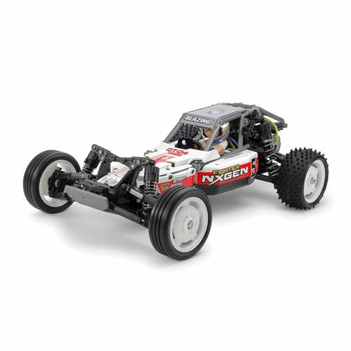 Tamiya 58741 1:10 RC Fighter NXGEN DT-04 – fjärrstyrd bil, RC fordon, modelltillverkning, byggsats för montering, 2WD, hantverk, RC modellbygge