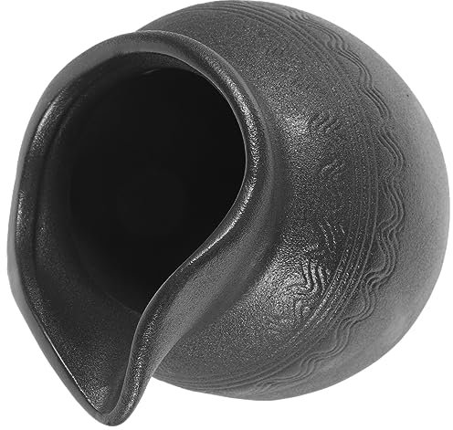 UPKOCH Jar De Fontaine Cascade Céramique pour Décoration Extérieure Circulation Eau Vase Fontaine Paysager pour Jardin Terrasse Et Balcon Relaxant