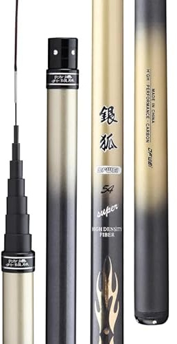 1PC Carbon Long Carp Fishing Rods 7.2m 8m 9m 10m Stream Telescopic Hand Feeder Pole Travel Hand Rod(10m)