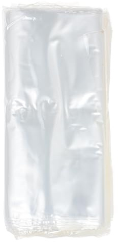 PAMINGONO Lot De 200 Paquet Thermorétractables Pof 8 x 20 Cm Transparents, Film D'emballage Rétractable Haute Résistance, Pour Scellage Et Emballage Industriel, Usage Sécurisé Et Polyvalent
