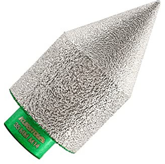 KURSTOL Fraise au Diamant - 0-35mm Foret Carrelage Trépans de Forage avec Filetage M14 pour Perçage à sec en Porcelaine Carrelage Granit Marbre Scie Cloche Carrelage Trépan Diamant