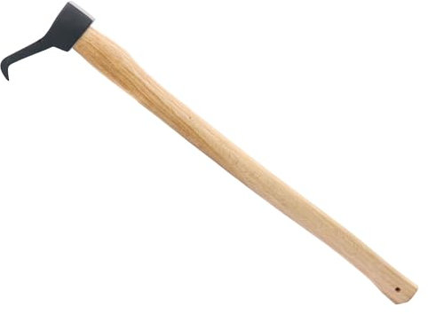 SECURA Handsappie 80 cm für Forstarbeiten | ergonomischer Griff aus Eschenholz | Sappie | Waldarbeit | Zum Wenden von Holzstämmen