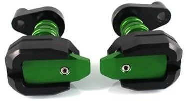 VAHAKKRMVM Motorrad-Sturzschutz Für Y&amaha YZF-R1 YZFR1 YZF R1 2004-2008 Motorrad-Sturzschutz Sturzpads(GRÜN)