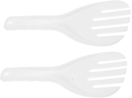 LABRIMP 2pièces Cuillères à Riz Plastique Pelles à Riz Et Pommes De Terre Résistantes Chaleur Anti-adhésives Pour Facile
