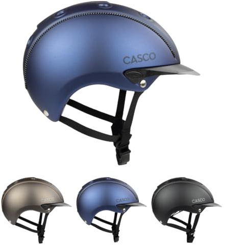RL24 - Reithelm Mistrall-1 von Casco inkl. Putzschwamm – Reitkappe Damen, Herren & Kinder – leicht, optimal belüftet & Perfekter Sitz – Reiterhelm in vielen Farben & Größen