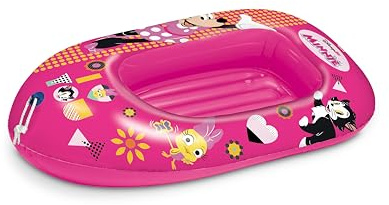 Mondo Toys - MINNIE Boat - Canotto con Base Gonfiabile 112 cm - 16969