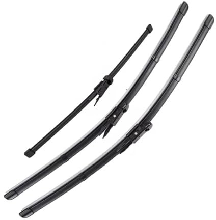 limpiaparabrisas Escobillas limpiaparabrisas de goma para Serie 1 E81 E87 Juego escobillas delanteras y traseras 20++12