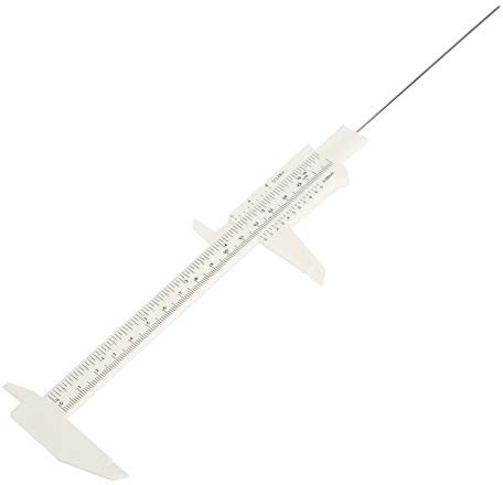 Herramienta De Maquillaje Para Mapeo De Cejas, Herramienta De Medición De Cejas, Regla De La Ceja, Plantilla De Microblading Para Cejas, Escala Estándar, Ligero Y Pequeño