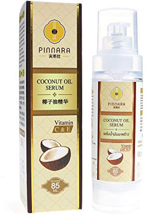 PINNARA Coconut Oil Serum Vitamin C & E for Face, Hands, Body and Hair 85ml by Tuki Naturals