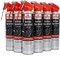 NIGRIN MOTO-BIKE Dry Lube Ketten-Sprühfett für Motorrad, 6 x 400 ml, geeignet für O-, Z- und X-Ring-Ketten, Korrosionsschutz, Mehfarbig