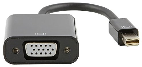 Adaptador, mini DisplayPort-VGA negro, adaptadores de serie interconectores, cantidad x 1