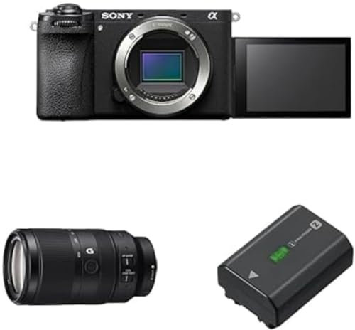 Sony Alpha 6700 | APS-C Mirrorless Camera + Adventure kit with E 70-350mm F4.5-6.3 G OSS Lens and Rechargable Battery Pack