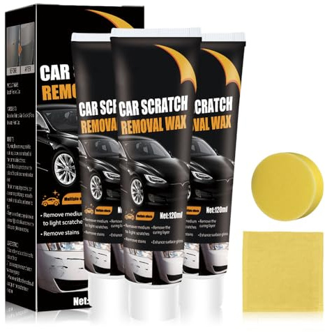 Autokratzer-Reparaturpaste, Neu Kratzer Entferner Auto, Auto Kratzer Entferner, Car Scratch Repair Paste, Auto Polish & Paint Restorer, Car Scratch Removal Kit (3)