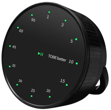 Küchentimer 90 Minuten Digitaler Countdown Timer, Visuelle Timer mit Magnet/Ständer, Multifunktionstimer Time, Countdown-Uhr Zeitmanagement Tools für Klassenzimmer Büro Küche