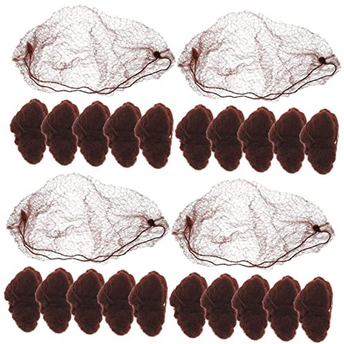 FRCOLOR 60stücke Teiliges Von Elastischen Haarnetzen Für Duttfrisuren Atmungsaktives Mesh Für Tänzer Köche Und Für Formelle Und Informelle Anlässe