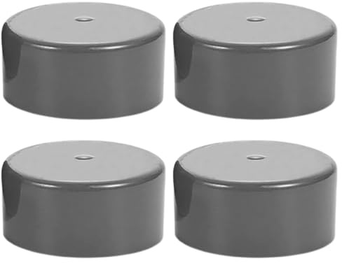 Housoutil 4pcs 1.98 Inch Rubber Bearing Caps for Trailer Wheel Hub Bearing Protector Kit Compatible with Boat Trailer Axle Parts Accessories