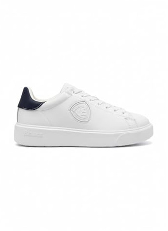 Blauer - Sneakers Con Lacci White/navy art.S6BUCK07 WHITE/NAVY 44