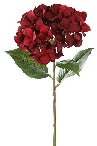 GILDE Hortensia Alia de plástico · Burdeos Altura 68 cm 54082