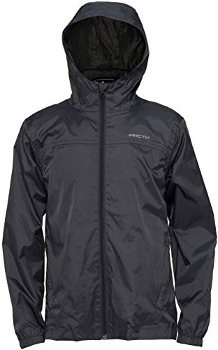 Arctix Kids Stream Rain Jacket, Steel, Large
