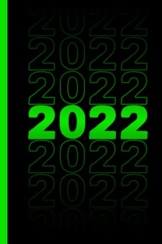 Kalender 2022, DIN A5, Jahreskalender, Monatskalender, Wochenkalender, 20 linierte Seiten