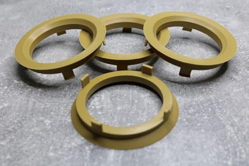 Zentrierringe Distanzringe 70,1 mm x 57,1 mm Hellbraun für Alufelgen