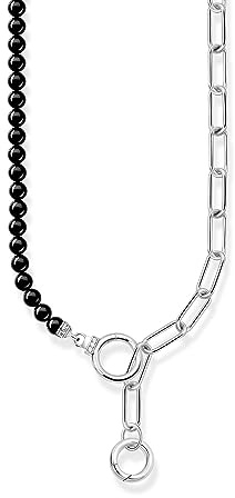 THOMAS SABO Damen-Kette 925er Silber Onyx 32025643
