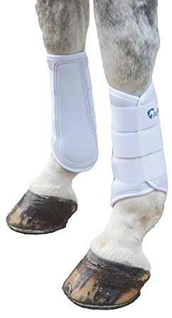 ARMA - Putzstiefel für Pferde (Cob groß) (weiß), weiß, Cob large