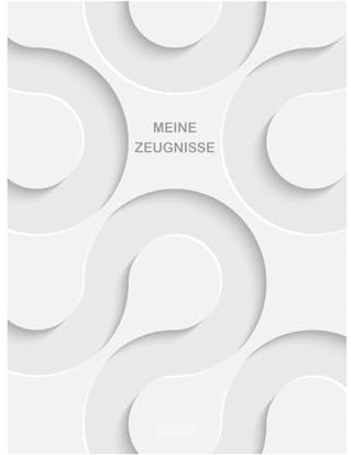 Zeugnismappe mit 20 Hüllen