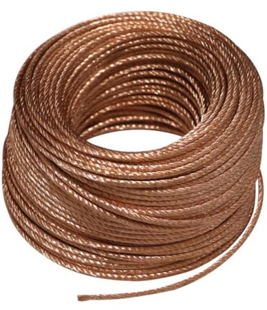 Geflochtenes Kupferdraht 3.5mm*1m motor masseband Kupfer geflochtener Kupfergeflecht Kupferkabel Weiches Kabel Kupferlitze für Elektroauto Automobil Elektrische Hochspannungsgeräte