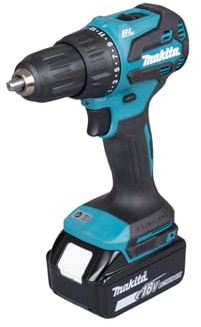 Makita DHP490SFJ 18V Li-ion LXT Brushless Combi Drill Complete with 2 x 3.0 Ah Batteries and Charger Supplied in a Makpac Case