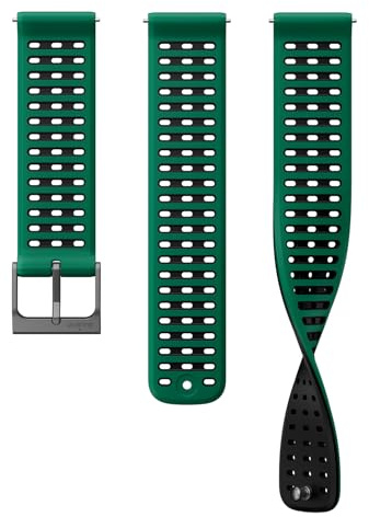 SUUNTO 22 ATH9 Armband aus Silikon S+M, Kompatibel mit Ocean, Vertical, Race, Race S, Run, 9 Peak Pro, 9 Peak und 5 Peak, Hergestellt für Sport (Outdoor)
