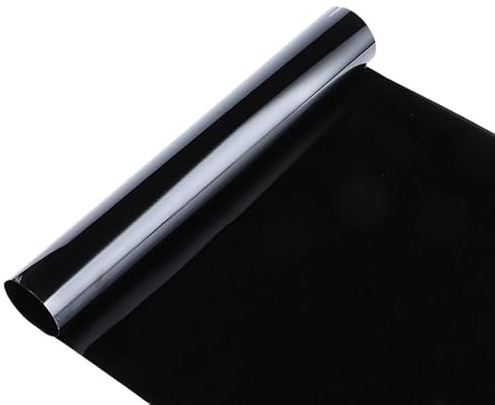 TöNungsfolie Auto 1 Rolle 50 cm x 300 1/5/15/25/35 Prozent VLT Fenstertönungsfolie Glasaufkleber Sonnenschutzfolie for Auto UV-Schutzfolien Aufkleberfolien(Transmittance 1)