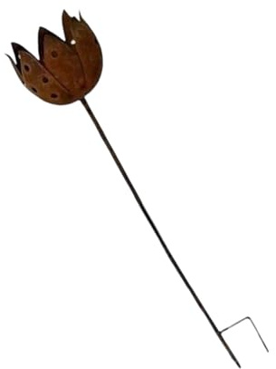 Xinsheinelry Klassischer klassischer Eisenblumenhalter, hängende Dekoration, Kandelaber für Garten, Outdoor, Zuhause, Café, ländlicher Garten, Deck