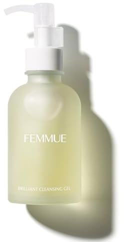 FEMMUE Cleansing Gel Face Wash (4.2 oz) | Hydrating Daily Facial Gel Cleanser & Makeup Remover with Blueberry Extracts | Korean Skincare