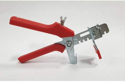 Alicates rojos para sistema de nivelación de baldosas, sistema de colocación de baldosas, sistema de nivelación de baldosas.