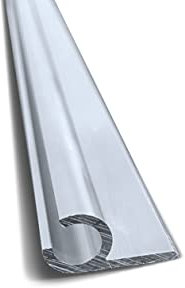 ANKO PLANEN Rail de fixation, 1 m, 7,5 mm, en aluminium, 45 °, pour tente