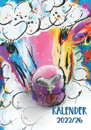 Kalender 2022, 2023, 2024, 2025, 2026 5 Jahre Wochenplaner und mehr...: Wochenkalender und Terminplaner über fünf Jahre für Schaf Liebhaber und Züchter und Hirten, ca.18 x25 cm
