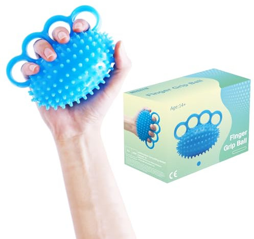 MISITU Handtrainer Fingertrainer Massageball für Hand Rehabilitation Training, Tiefenmuskulatur Strengthener und Arthritis-Physiotherapie (10-15lb)