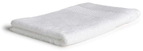 Möve Pure Luxury Gästetuch 30 x 50 cm aus 100% Ägyptischer Baumwolle, Snow