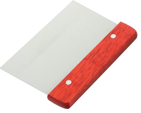 Cabilock 1pièce Raclette à Gâteau Acier Inoxydable Avec Poignée Outil De Décoration Pâtissière Pour Crèmes Beurres Et Pâtes Ustensile De Cuisine Pratique Pour Gâteaux Et Desserts